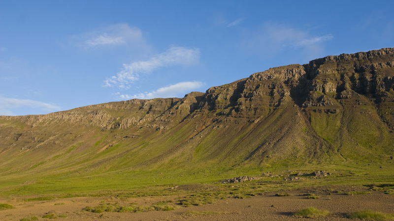 Ridgeline In Evening Light